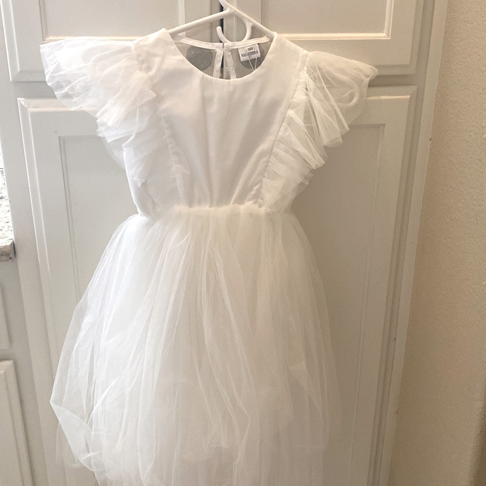 White Tule Dress NWT